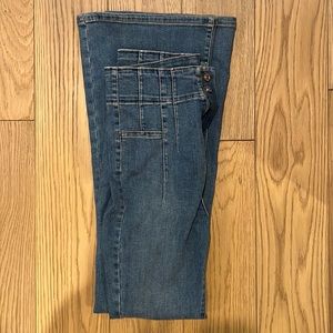 Free People Jayde Flare Jean // Size 29 R // Sunburst Blue